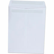 Universal Envelope, Catalog, #10 1/2, 28 lb, Self Adhesive, White, Paper Stock, 100/Box