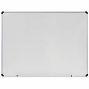 Universal Dry Erase Board - 48" (4 ft) Width x 36" (3 ft) Height - White Melamine Surface - Satin Aluminum Frame - 1 Each