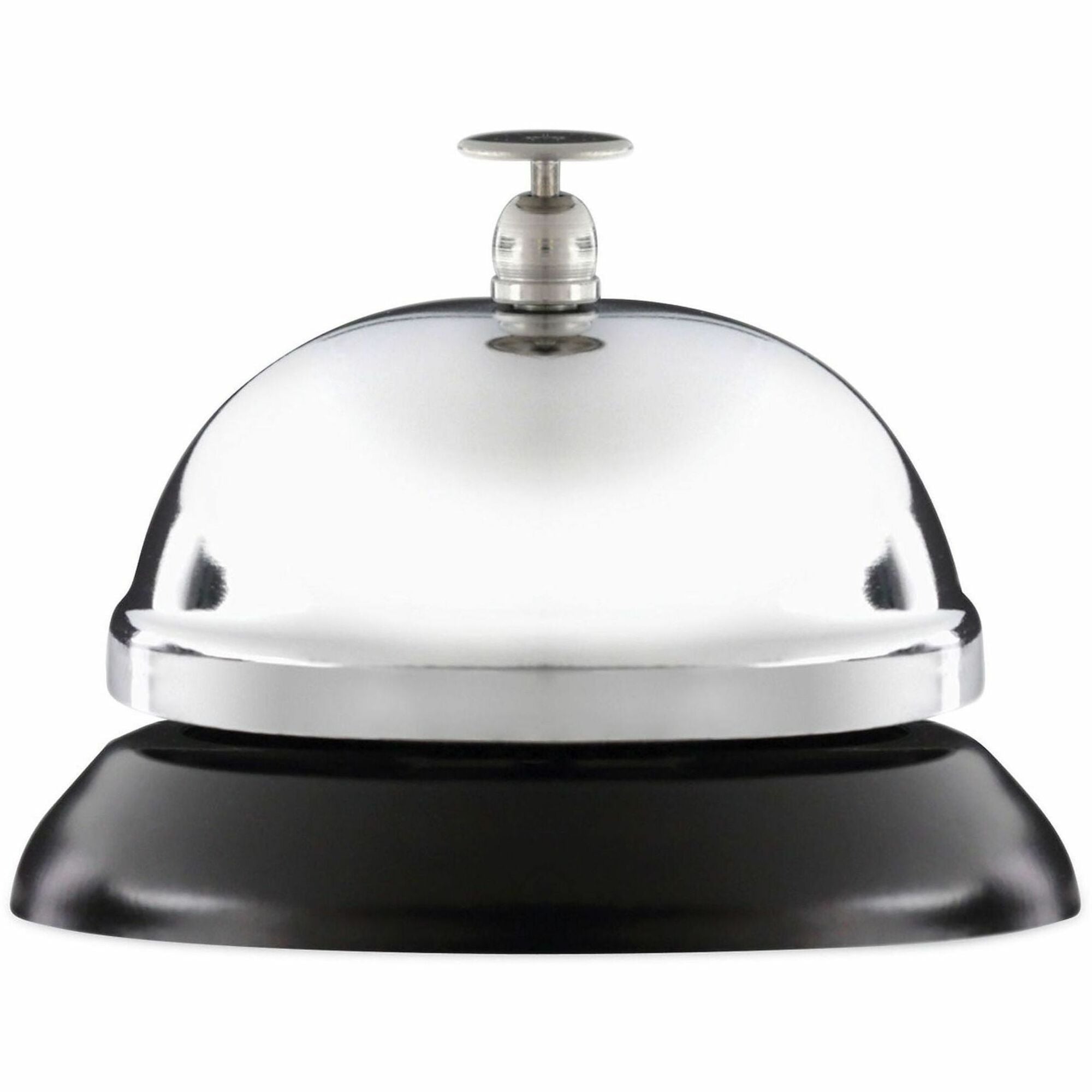 3.4" Diameter - Brushed Nickel - Nickel Plated Steel - Black