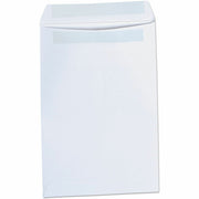 Universal Envelope - Catalog - #1 - 28 lb - Self Adhesive - White - Paper Stock - 100 / Box
