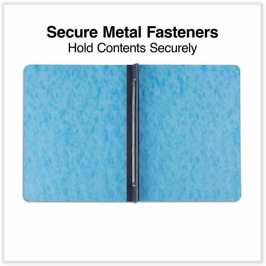 Universal Report Cover, 3" Folder Capacity, 8.5" x 11", 500 Sheet Capacity, 1 Double Prong Fastener, Punched, 1 Each