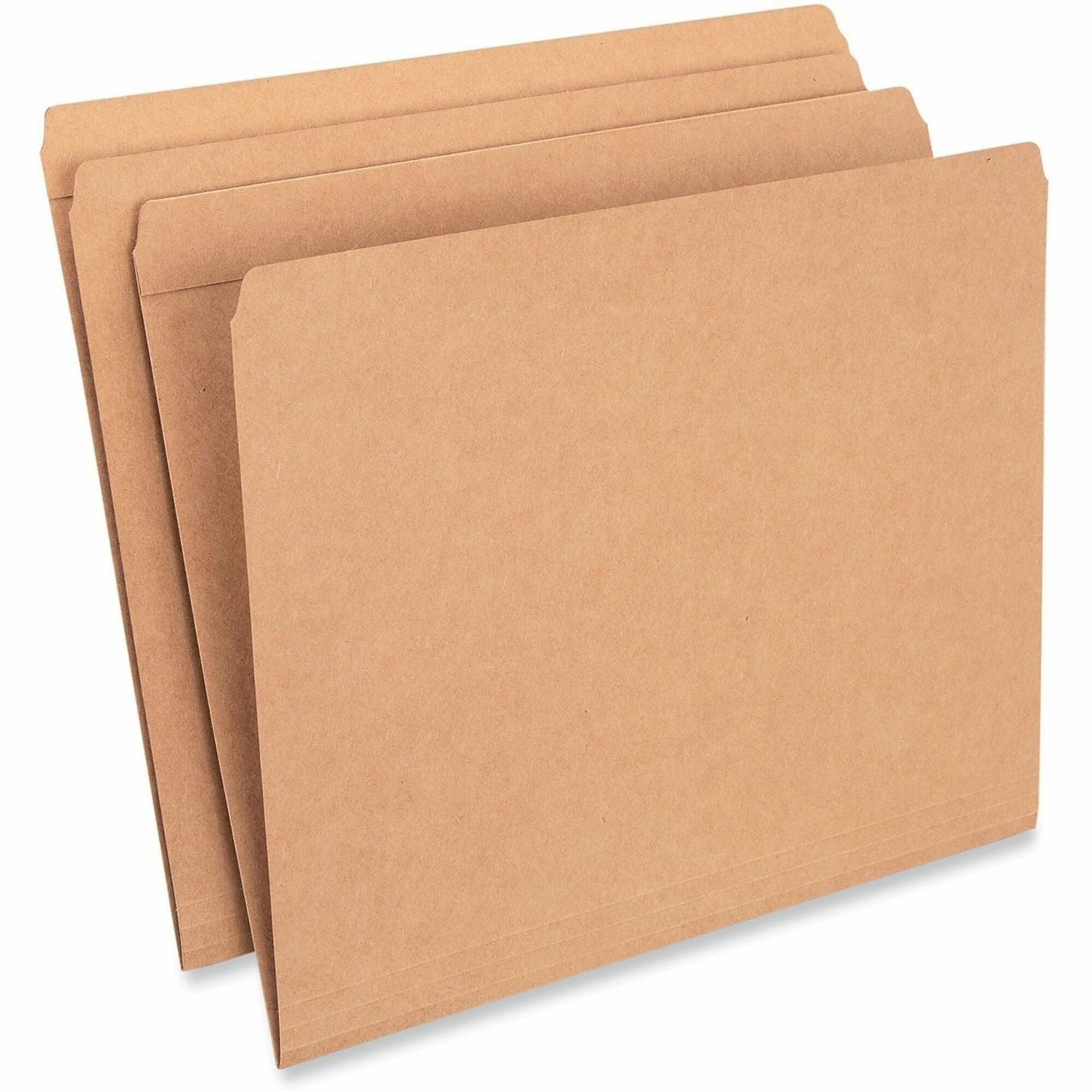 8 1/2" x 11" - 3/4" Expansion - Top Tab Position - 11 pt. - Kraft - 100 Box
