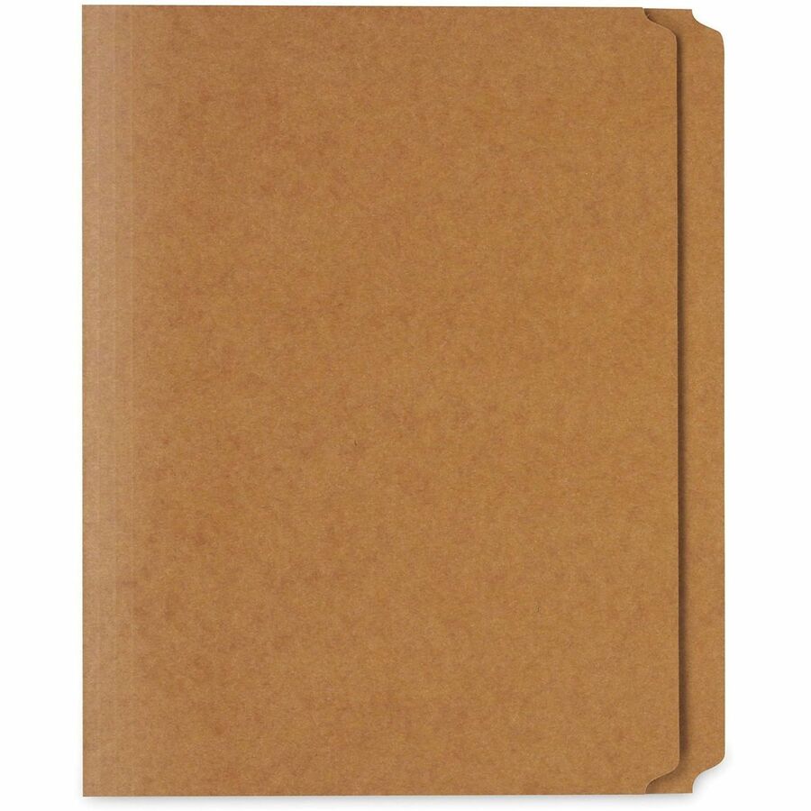 8 1/2" x 11" - 3/4" Expansion - Top Tab Position - 11 pt. - Kraft - 100 Box