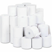 Universal Printable Bond Paper - 2 3/4" x 190 ft - 16 lb Basis Weight - End of Paper Indicator - White - 50 / Carton