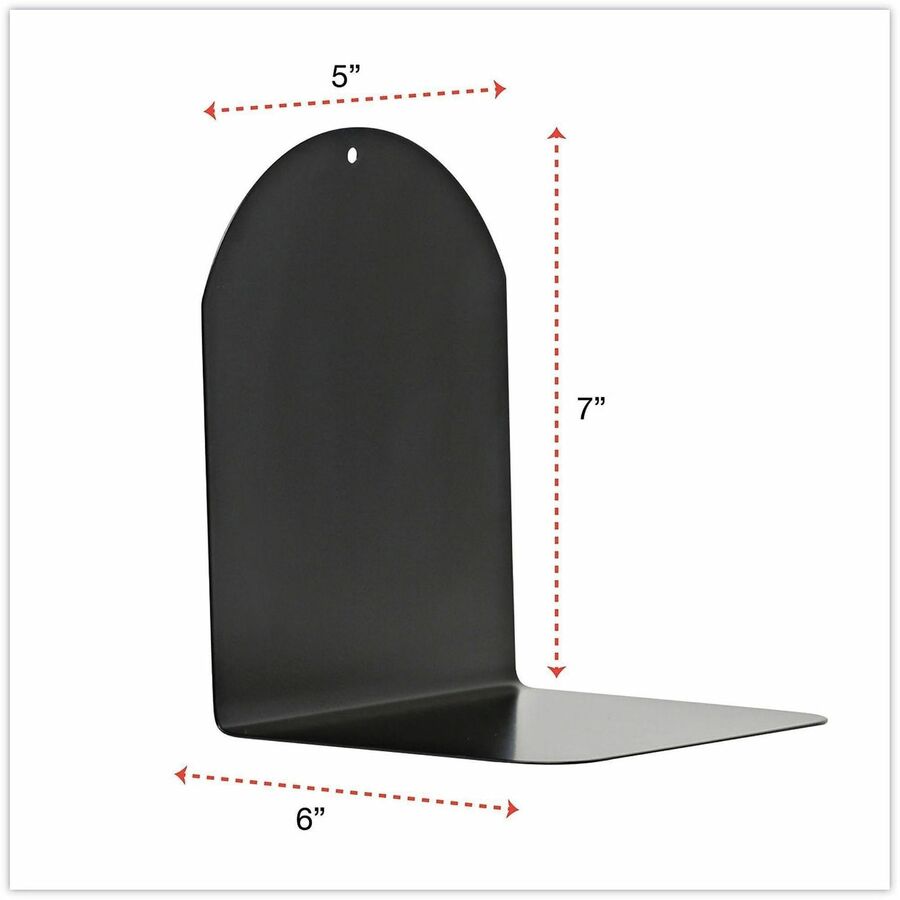 7" Height x 6" Width x 5" Depth - Magnetic - Black - Metal - 1 Pair