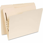 Universal 1/3 Tab Cut Letter Classification Folder - 8 1/2" x 11" - 3/4" Expansion - 1 Fastener(s) - 2" Fastener Capacity - Top Tab Location - Assorted Tab Position - Manila - 50 Box