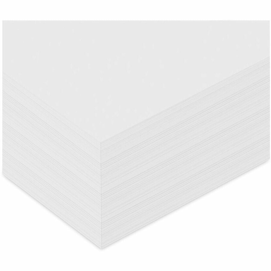 500 Sheets - Unruled Front Ruling - Plain White Paper - 500 / Pack