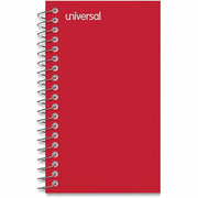 1 Subject(s) - 50 Sheets - Spiral - Narrow Ruled Front Ruling - 16 lb Basis Weight - 5" Height x 3" Width - White Paper - Orange Cover - 12 / Pack
