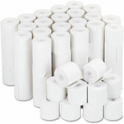 Universal Printable Bond Paper - 2 1/4" x 126 ft - 16 lb Basis Weight - End of Paper Indicator - White - 100 / Carton