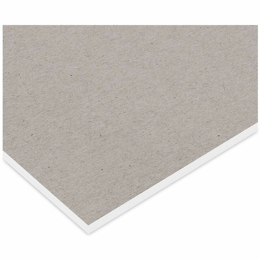 1 Subject(s) - 100 Sheets - Plain - Glued - Unruled Front Ruling - 16 lb Basis Weight - 5" Height x 3" Width - White Paper - 12 / Pack