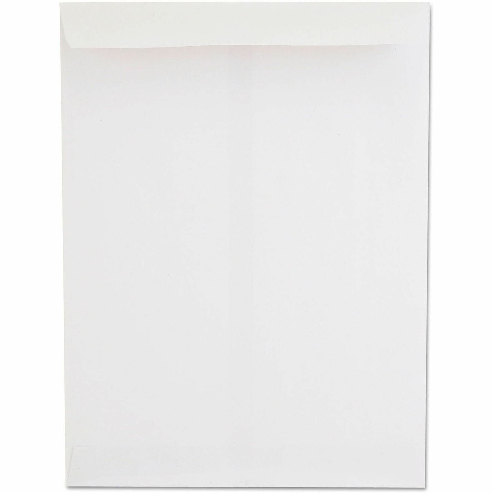 Universal Envelope - Catalog - #10 1/2 - 24 lb - Gummed - White - Paper Stock - 250 / Box