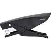 Staples Upto 20 Sheet - Holds Upto 210 Staple - Full Strip - Staple Size: 0.50" - 0.50" Crown Width - Top Loading - Black - Metal, Plastic - 1 Each