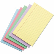 5" Width x 8" LengthRecycled - Ruled - 100 / Pack