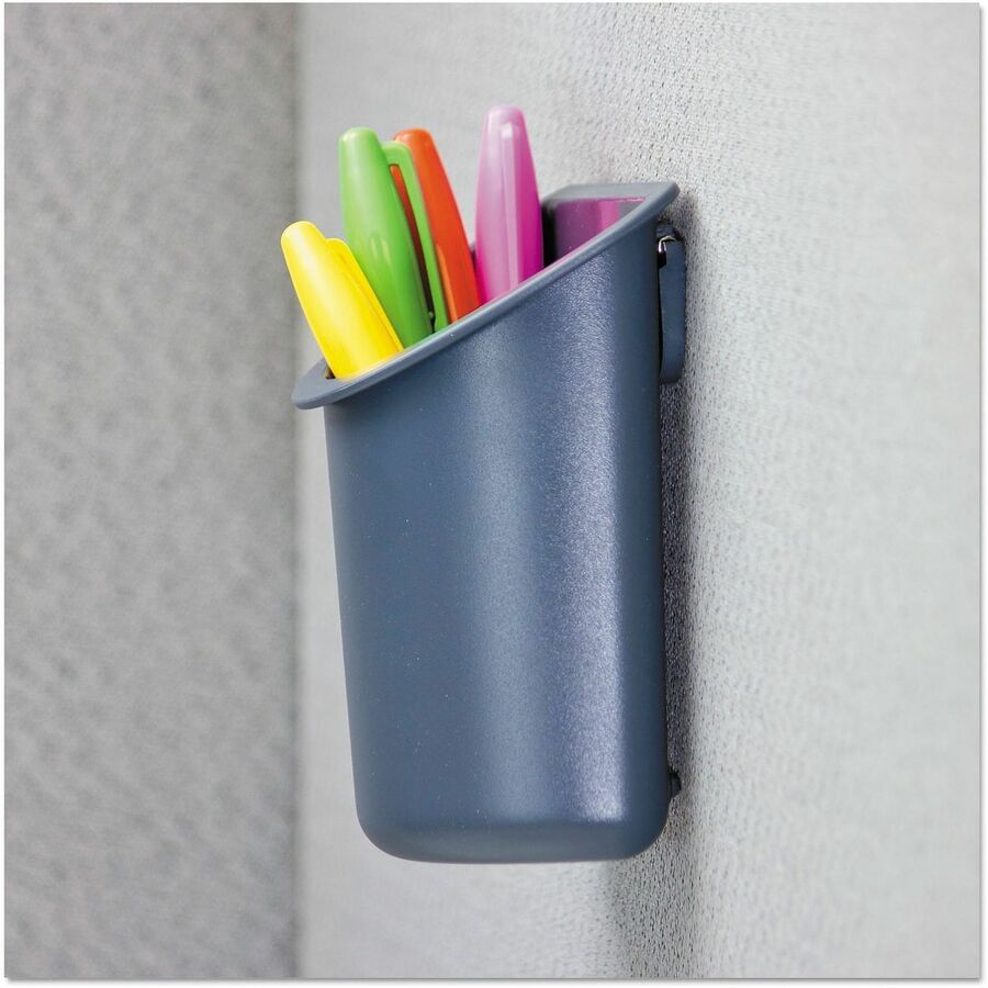 5" Height x 4.3" Width x 2.5" Depth - Plastic - Charcoal - 1