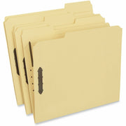 Universal 1/3 Tab Cut Letter Classification Folder - 8 1/2" x 11" - 3/4" Expansion - 2 Fastener(s) - 2" Fastener Capacity - Top Tab Location - Assorted Tab Position - Yellow - 50 Box