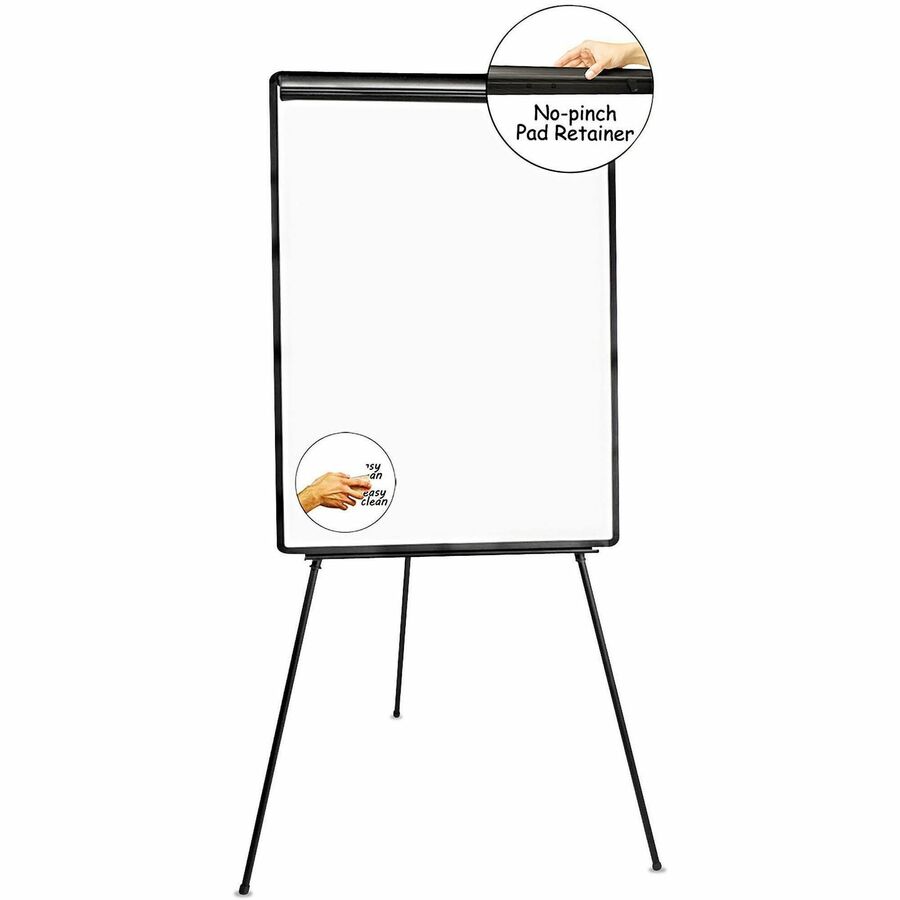 29" (2.4 ft) Width x 41" (3.4 ft) Height - White Melamine Surface - 1 Each