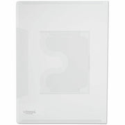 Universal Letter Project File, 8 1/2" x 11", Clear Plastic Polypropylene, Unpunched, 25 Pack