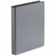 1" Binder Capacity - Letter - 8 1/2" x 11" Sheet Size - 250 Sheet Capacity - 3 Ring(s) - Fastener(s): Ring - Pocket(s): 2, Inside Front & Back - Polypropylene - Black - Non-stick - 1 Each