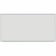 Universal Dry Erase Board - 96" (8 ft) Width x 48" (4 ft) Height - White Melamine Surface - Anodized Aluminum Frame - 1 Each