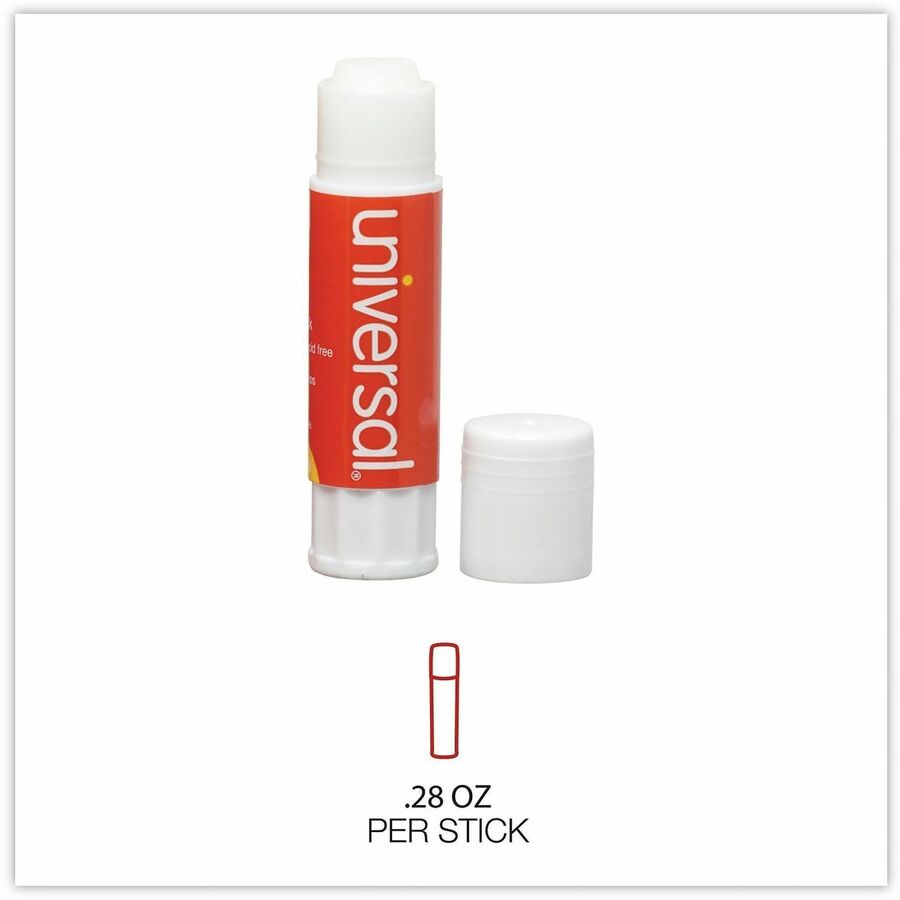 Universal Glue Stick - 0.28 oz - Clear - 30 / Pack