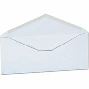 Universal Envelope - Business - #10 - 24 lb - Gummed - White - Paper Stock - 250 / Carton