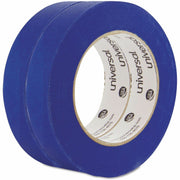 Universal Masking Tape - 59.93 yd Length x 0.94" Width x 5 mil Thickness - 3" Core - Blue - Synthetic Rubber - Crepe Paper Backing - 2 / Pack