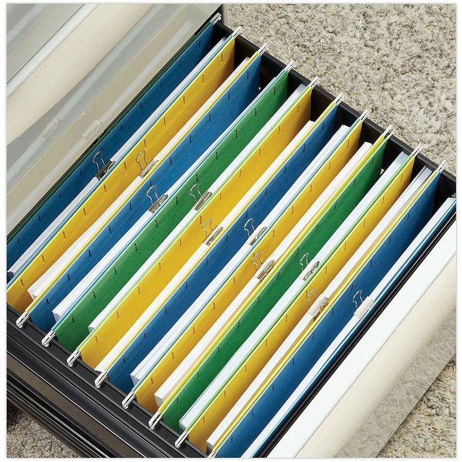Small - 0.7" Width - 0.38" Size Capacity - Silver - Metal, Steel Wire - 40 / Pack