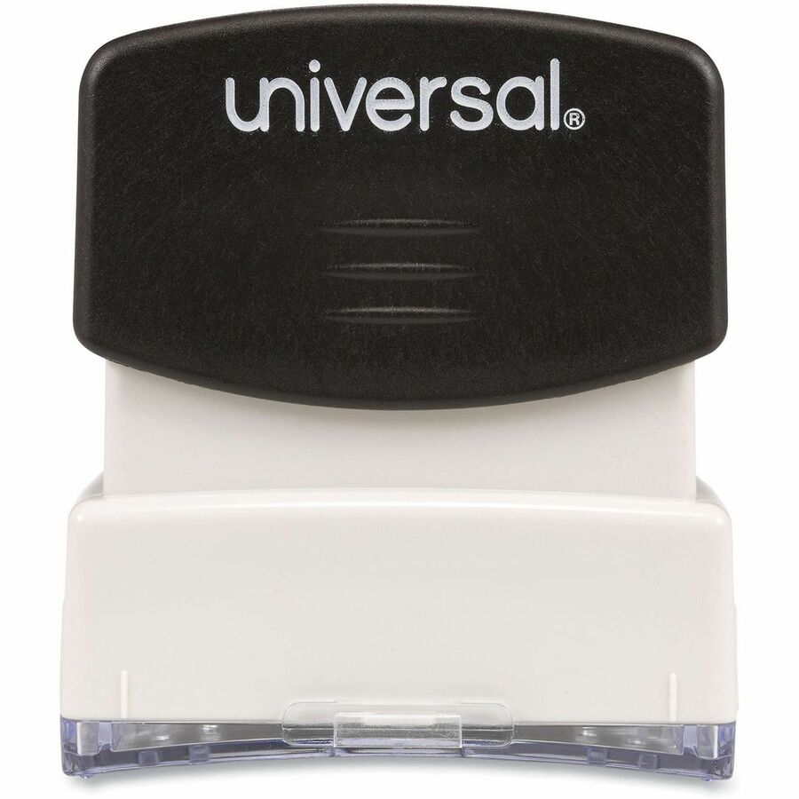 Message Stamp - PAID ONLINE - 1.69" Impression Width - Red - ABS Plastic - Recycled - 1 Each - TAA Compliant