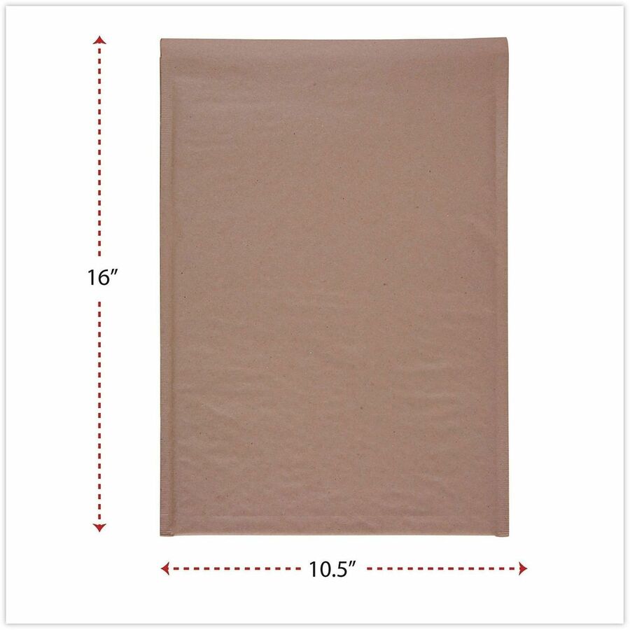 Universal Mailer - Bubble - #5 - Self Adhesive - Natural Kraft - Kraft Paper - 80 / Carton