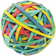 Size: #32 - 2.8" Length x 0.1" Width - Rubber - Red, Blue, Green, Yellow - 260 / Pack