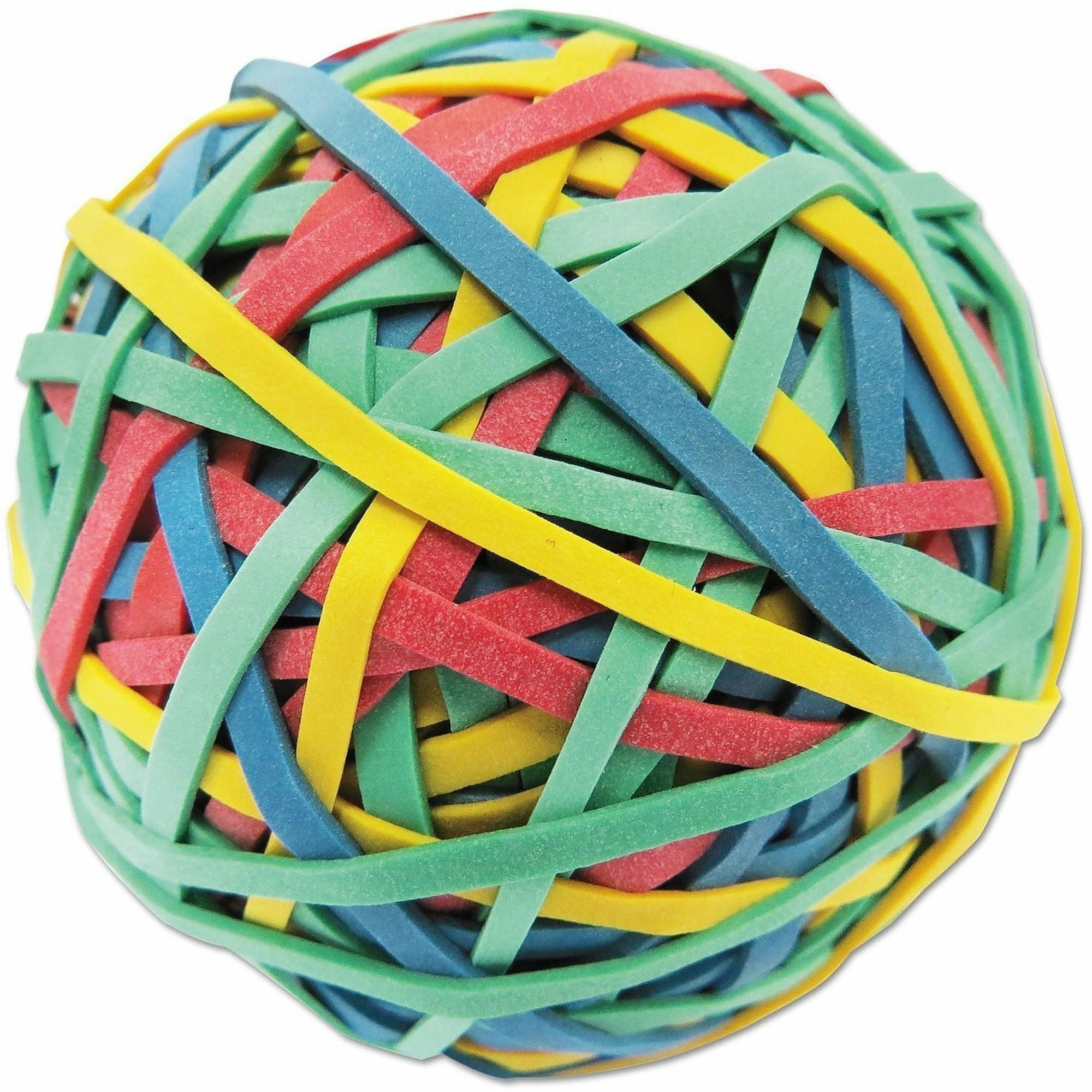 Size: #32 - 2.8" Length x 0.1" Width - Rubber - Red, Blue, Green, Yellow - 260 / Pack