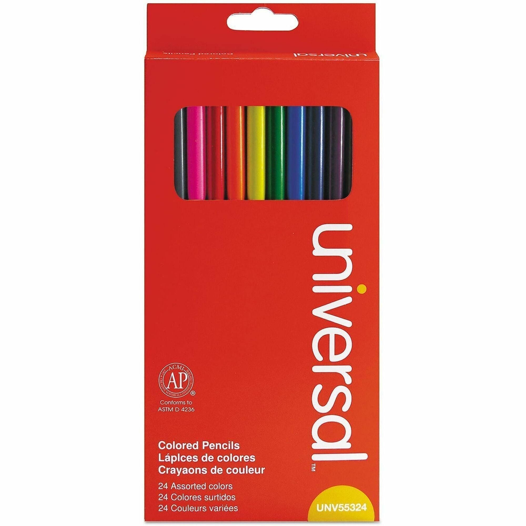 3 mm Assorted Lead - Assorted Wood Barrel - 24 / Pack
