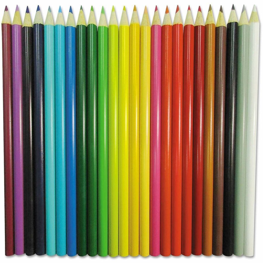 3 mm Assorted Lead - Assorted Wood Barrel - 24 / Pack