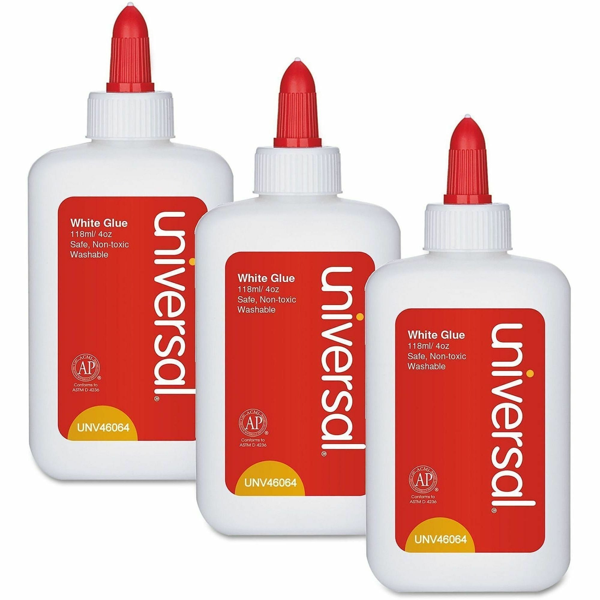 4 fl oz - Clear, White - 3 / Pack
