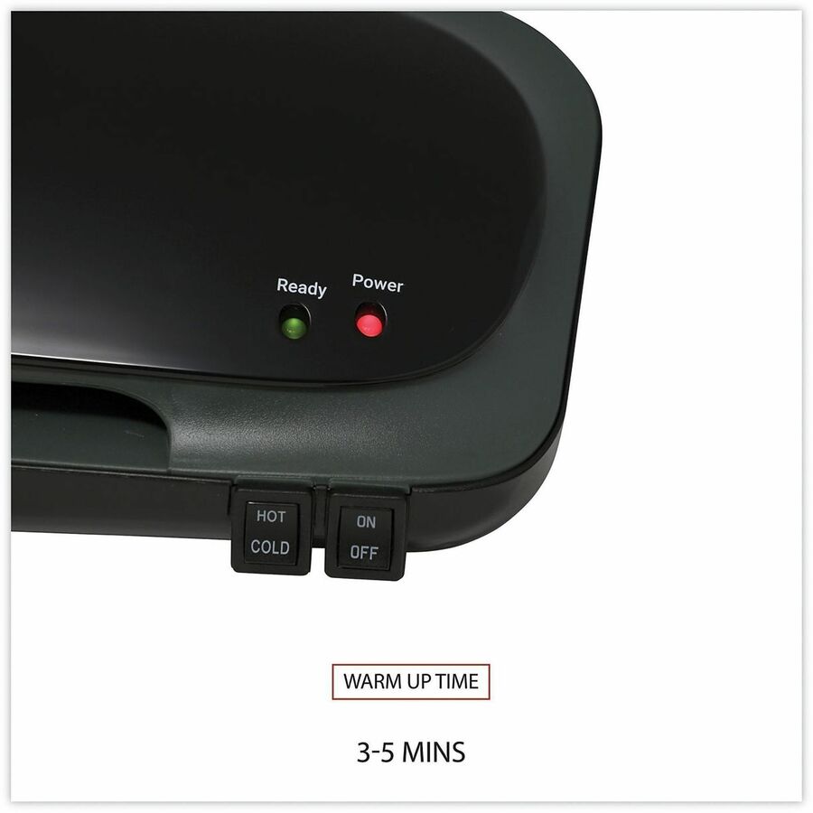 Pouch - 9" Lamination Width - 5 mil Lamination Thickness - Manual Release - 3" Height x 13.8" Width x 5.8" Depth