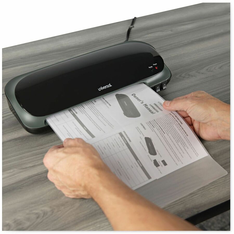 Pouch - 9" Lamination Width - 5 mil Lamination Thickness - Manual Release - 3" Height x 13.8" Width x 5.8" Depth