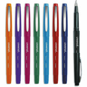 0.7 mm Medium Bullet Pen Point - Assorted Ink - Liquid - Assorted Barrel - 8 / Pack
