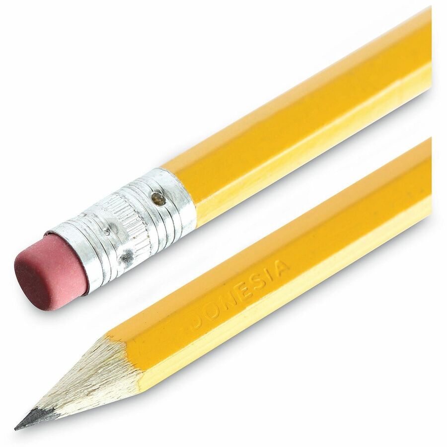 Universal Wood Pencil - Black Lead - #2, HB - Yellow Wood Barrel - 24 / Pack