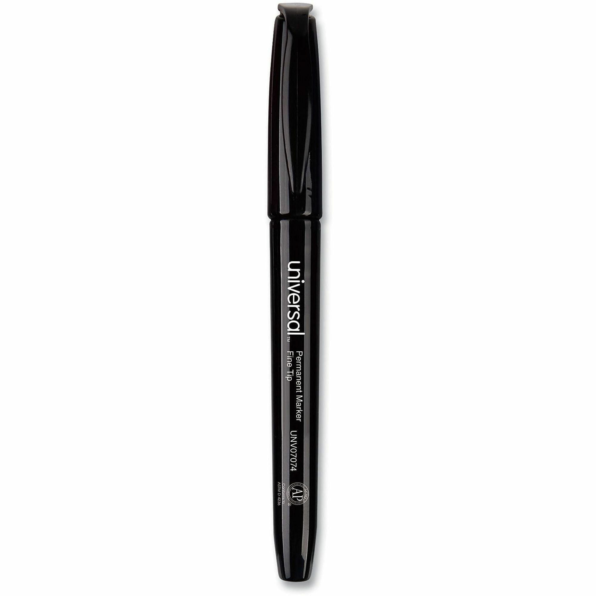 Fine Bullet Marker Point - Black Ink - General Purpose - 60 / Pack