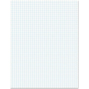 1 Subject(s) - 50 Sheets - Tape Bound - Quad Ruled Front Ruling - 15 lb Basis Weight - 11" Height x 8.5" Width - White Paper - Chipboard Cover - 1 Dozen