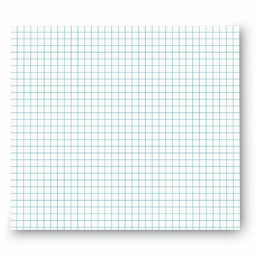 1 Subject(s) - 50 Sheets - Tape Bound - Quad Ruled Front Ruling - 15 lb Basis Weight - 11" Height x 8.5" Width - White Paper - Chipboard Cover - 1 Dozen