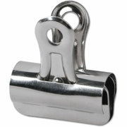 Small - 1.3" Width - 0.44" Size Capacity - Nickel - Nickel Plated Steel - 36 / Pack