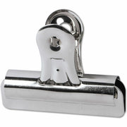 Medium - 2.3" Width - 0.50" Size Capacity - Nickel - Nickel Plated Steel - 36 / Pack