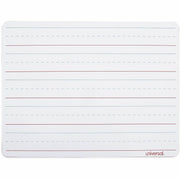 Universal Dry Erase Board - 11.8" (1 ft) Width x 8.8" (0.7 ft) Height - White Melamine Surface - 6 / Pack