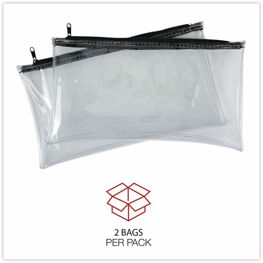 Plastic, Polyethylene Body - 6" Height x 11" Width - 2 / Pack