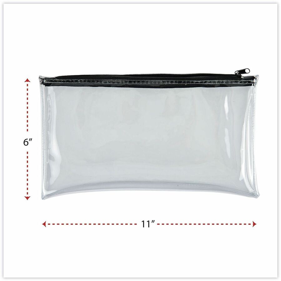 Plastic, Polyethylene Body - 6" Height x 11" Width - 2 / Pack