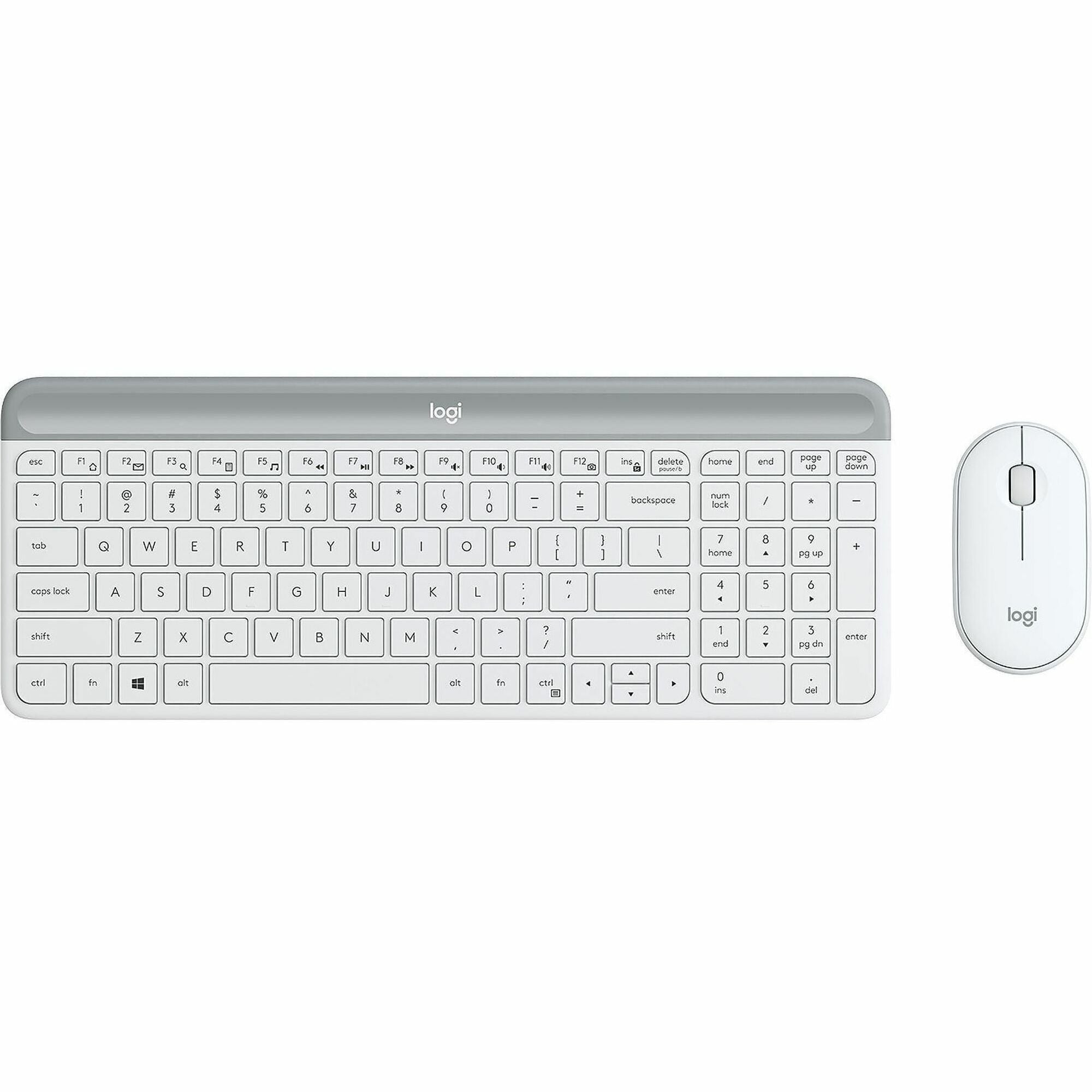 USB Wireless RF - USB Wireless RF - Optical - 1000 dpi - Scroll Wheel - Symmetrical - AAA, AA - Compatible with Desktop Computer, Notebook for Windows - 1 Each