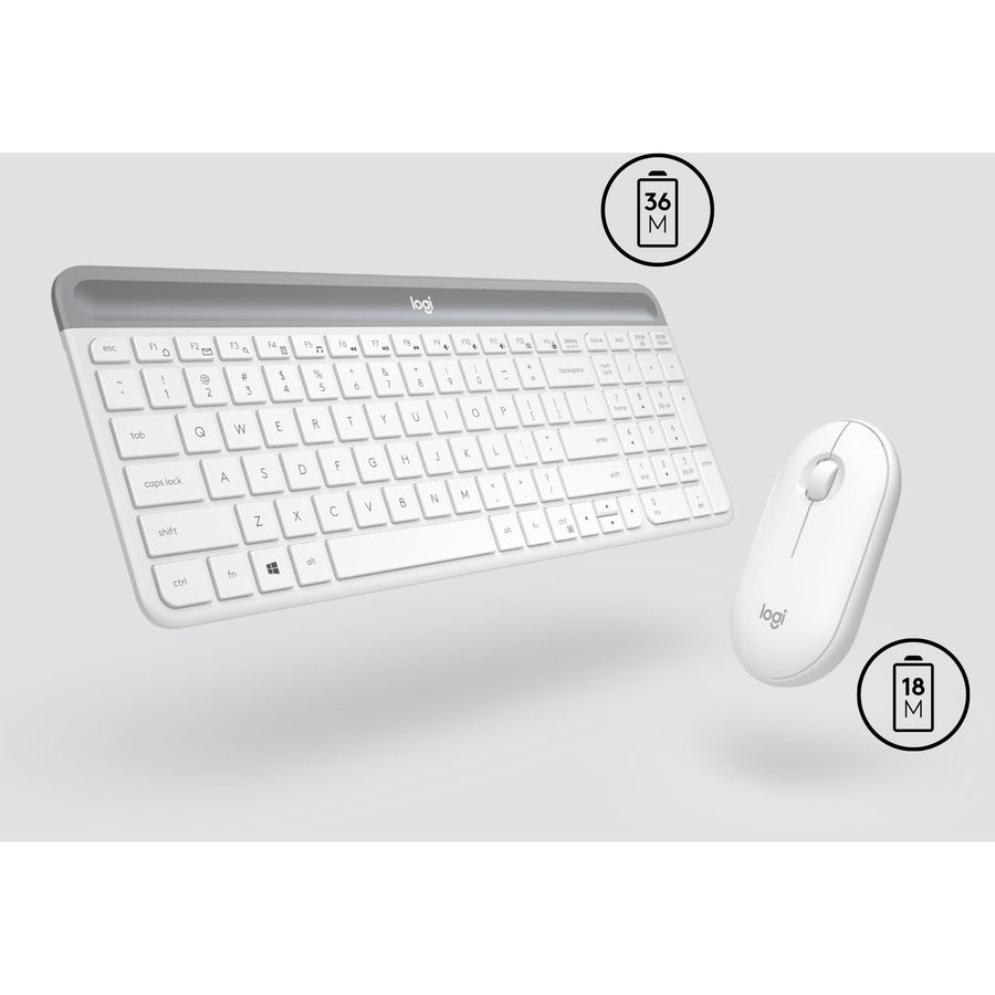 USB Wireless RF - USB Wireless RF - Optical - 1000 dpi - Scroll Wheel - Symmetrical - AAA, AA - Compatible with Desktop Computer, Notebook for Windows - 1 Each