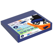 Ever-Soft Wedge Gel-Foam Cushion, 18" x 16" x 4" x 2", Single, 1 Quantity per Box (Image for Reference Only – May Not Reflect Exact Size)