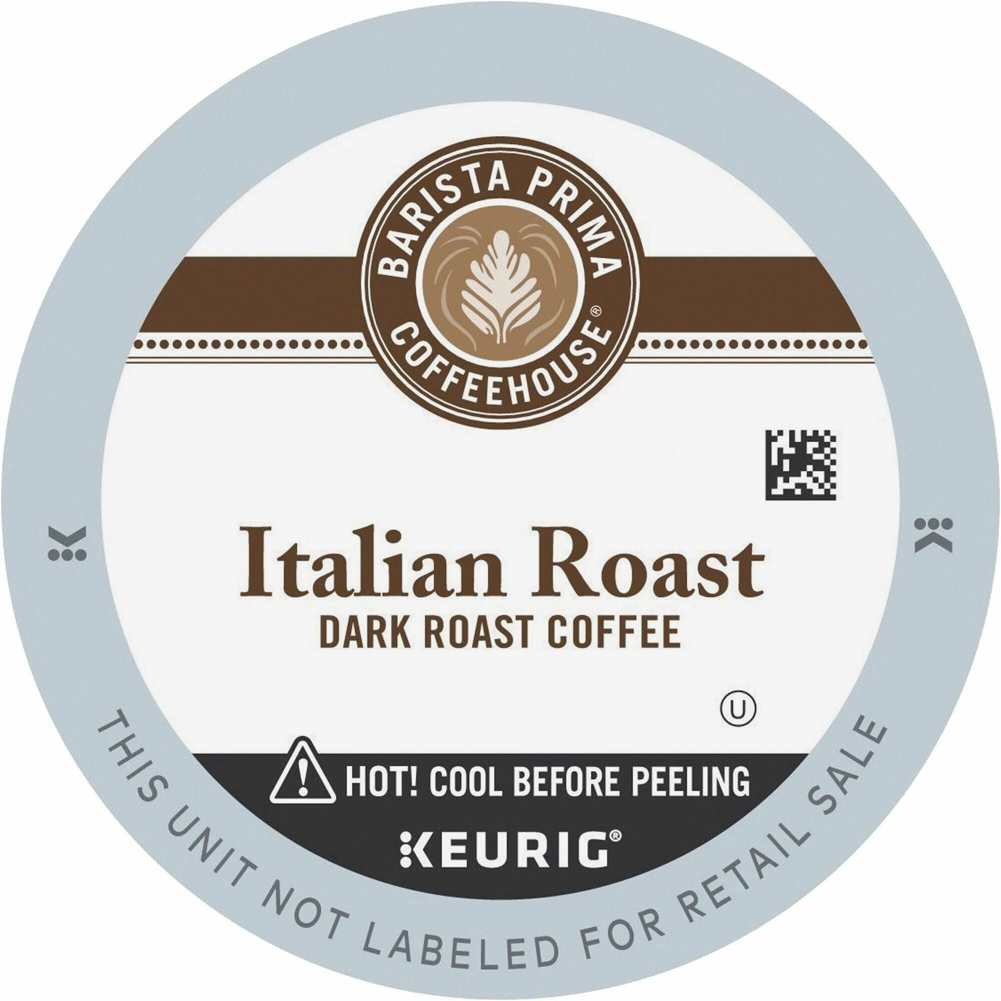 Barista Prima Coffeehouse&reg; K-Cup Italian Roast Coffee - Compatible with Keurig Brewer - French/Dark - K-Cup - 24 / Box